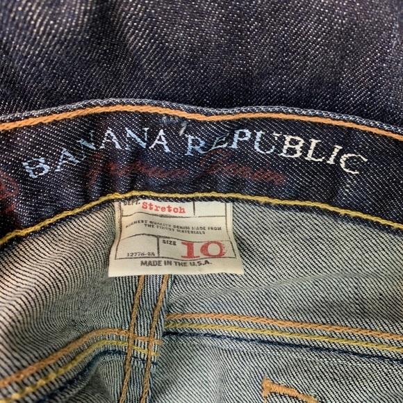 BANANA REPUBLIC MODERN SKINNY Dark Wash Jeans  10 - Picture 13 of 16